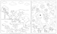 draw coloring book pages for children and adults