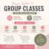 give live fitness group class to tone and lose weight