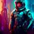 make ai sci fi art using midjourney and stable diffusion