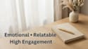create engaging captions and emotional content