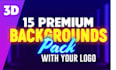 custom zoom virtual background with your logo