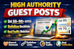 do high authority guest post service for SEO growth
