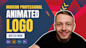 make professional animated logo for youtube, twitch brand fast