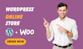 design woocommerce website or ecommerce website