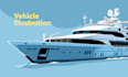 draw custom digital boat illustrations