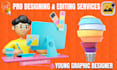 do fast and professional graphic design