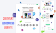 edit wordpress duplicate website, clone website or wix,PSD,xd,figma to wordpress