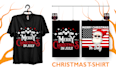 create custom christmas halloween holiday t shirt design