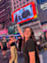 display your picture on actual  times square billboard
