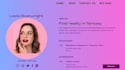 designed landing page using   and elemntor astra