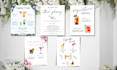 do all wedding signs,  timeline, seating chart, welcome sign