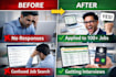 do job search and apply on linkedin, indeed and company websites