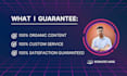 do social media marketing and content creator