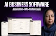 build custom saas web app, ai software or business application