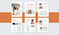 design electronic podcast media kit press kit epk for model, brand, influencer