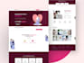 create website redesign,landing page, home page, in figma