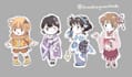 design digital planner stickers and journal stickers