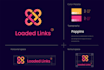 do modern tech website crypto security technology software logo design