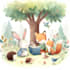 create unique for children book illustrations  for you