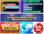 do international business essays and case studies