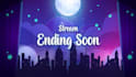 design starting soon, brb, ending, offline screen
