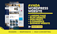 design, develop and fix your avada wordpress website with speed and style