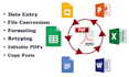 do perfect web scrape, data entry, copy paste, email finder