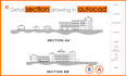 do architectural floor plans, sections, and elevations in autocad