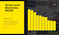 design landing page using boostrap, CSS, HTML, js