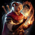 make dnd character art illustration