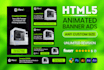 design animated HTML5 banner ads for google display ads