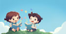 draw beautiful children illustrations