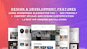develop mobile responsive wordpress website with elementor