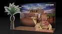 design modern exhibition booth, event stage and trade show stall