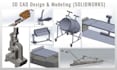 do product designs and 3d industrial designs with solidwork