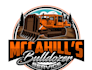 design modern bulldozer logo in my style