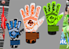 design goal keeper gloves,