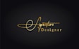 design scripted professional handwritten signature logo