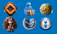 design 3d icon, logo for your business