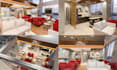 restaurant bar cafe lounge interior design 3d render