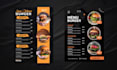 create restaurant menu design, food menu or price list