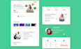 do figma website ui ux design, dashboard ui design