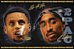 design a crazy 90s big head rap tee design
