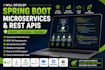 develop secure spring boot microservices and rest apis