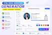 create custom HTML and animated email signature