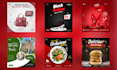 design product banner ads, social media facebook poster