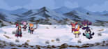 draw pixel art scene and background for your game