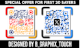 create professional custom qr code design with logo in 30 mint