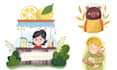 create character design for the kids book
