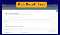 setup schema markup, rich snippet and structured data